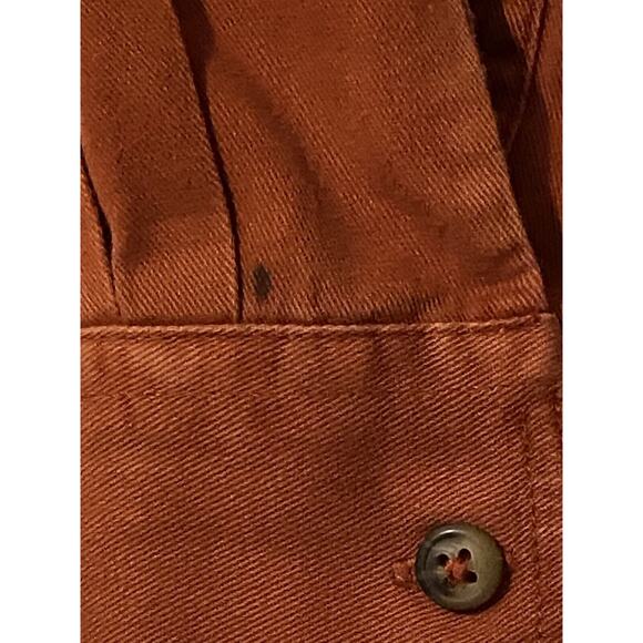 Wrangler Western Mens Button Down Shirt 3XL Terra Cotta/Red Long Sleeve Cotton - Picture 13 of 16